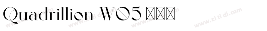 Quadrillion W05字体转换